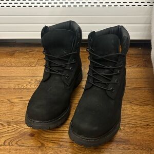 Classic Black Timberland Boots